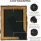 Golden State Art, 5x7 Picture Frame Rustic Brown,(1 Pack)8.03"L x 6.02"W